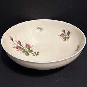 Vintage Rosenthal Moss Rose Large 9.5" Round Serving Bowl Aida Made in Germany